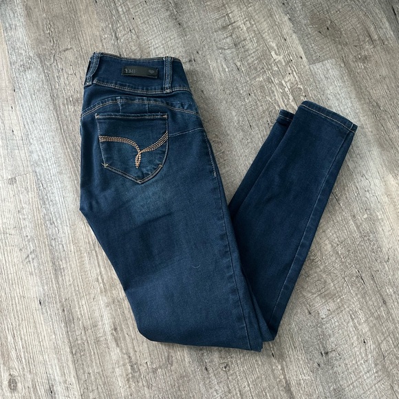 YMI Denim - YMI Women's Deep Blue Skinny Jeans